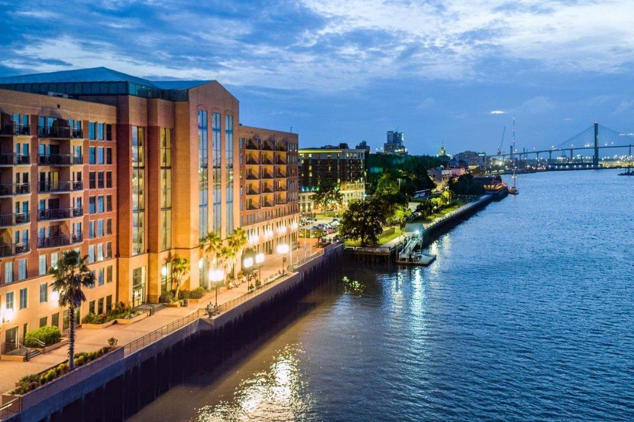 Marriott Savannah Riverfront Exterior foto
